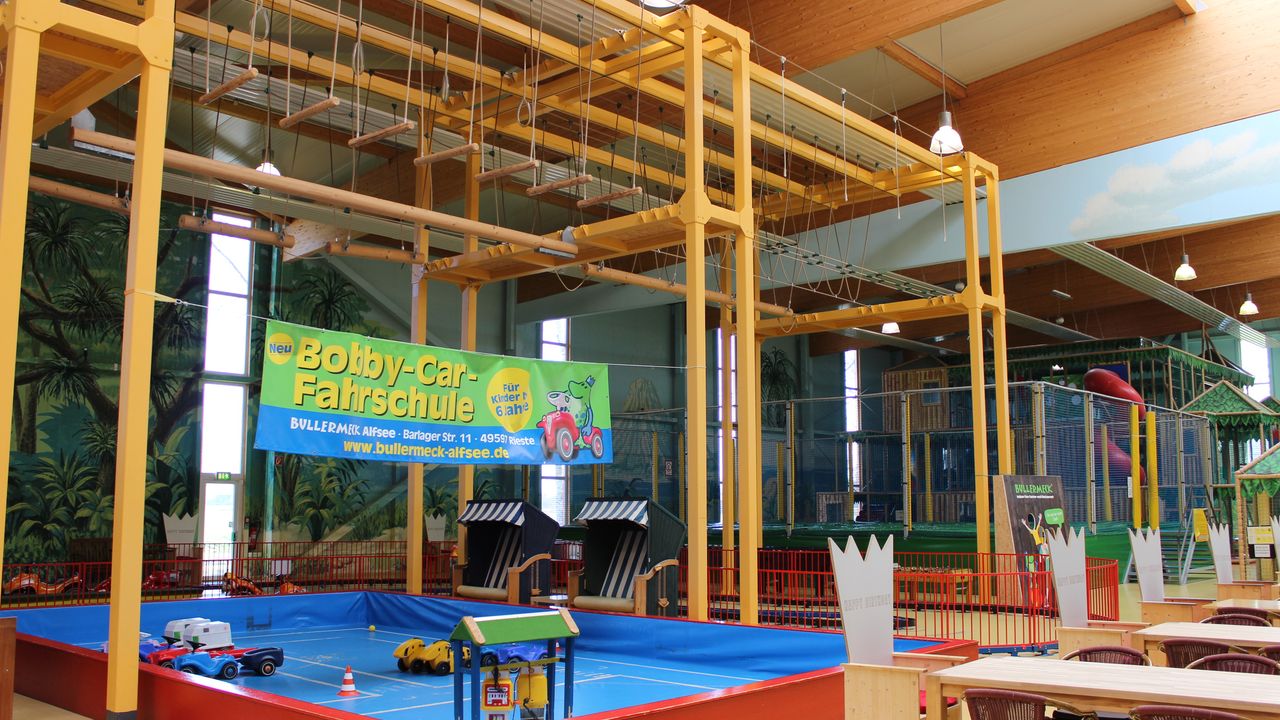 Das Funcenter Bullermeck am Alfsee bedient Jung und Alt.